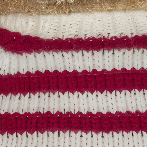 DiffBIR output with a changed knitting pattern