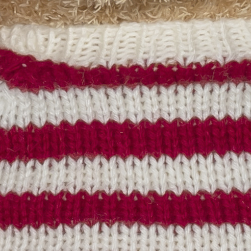 Ground-truth knitted fabric texture